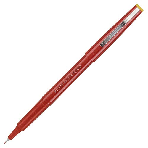 PILOT Razor Point Fine Line Marker Stick Pens, Ultra-Fine Point (0.3mm) Red Ink, 12 Units (11007) - Image 5