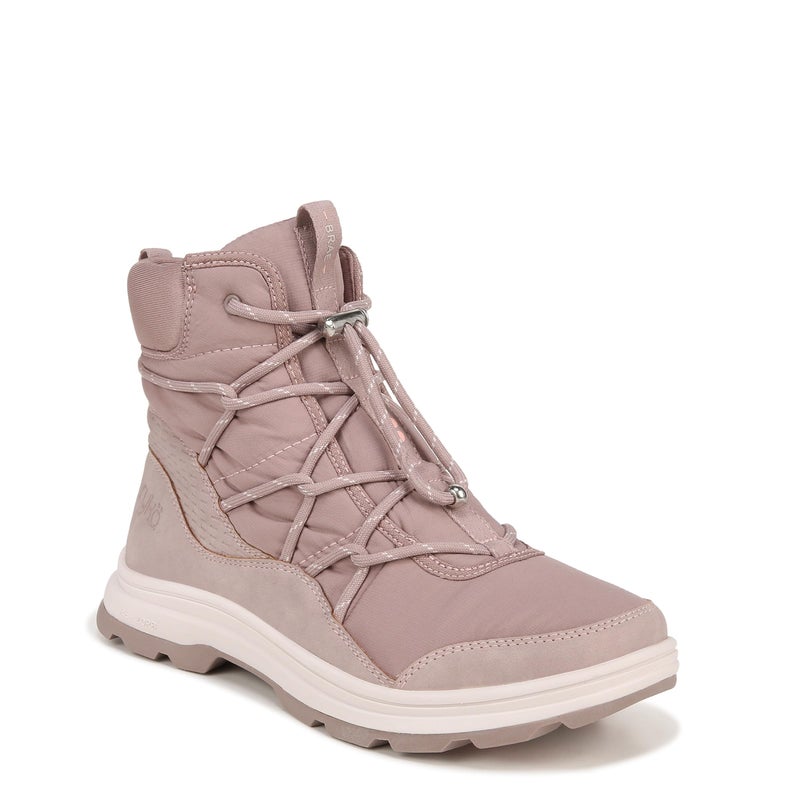 Ryka Womens Brae Water-Repellent Winter Snow Boot Beige 5 M