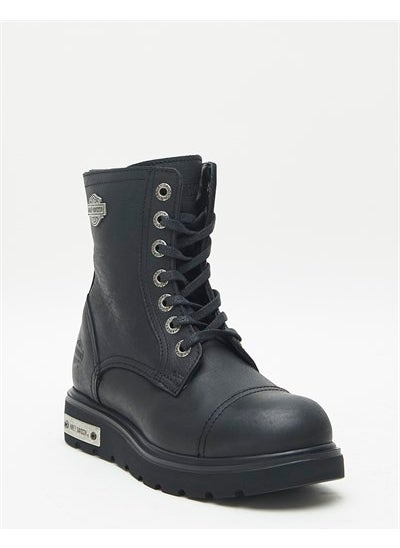 HARLEY DAVIDSON Tums New Women's Black Leather Boots  - Image 2