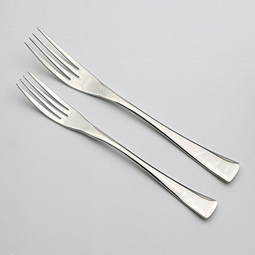 JANKNG 20-Piece 18/10 Stainless Steel Flatware Set, Service for 4 - Image 4