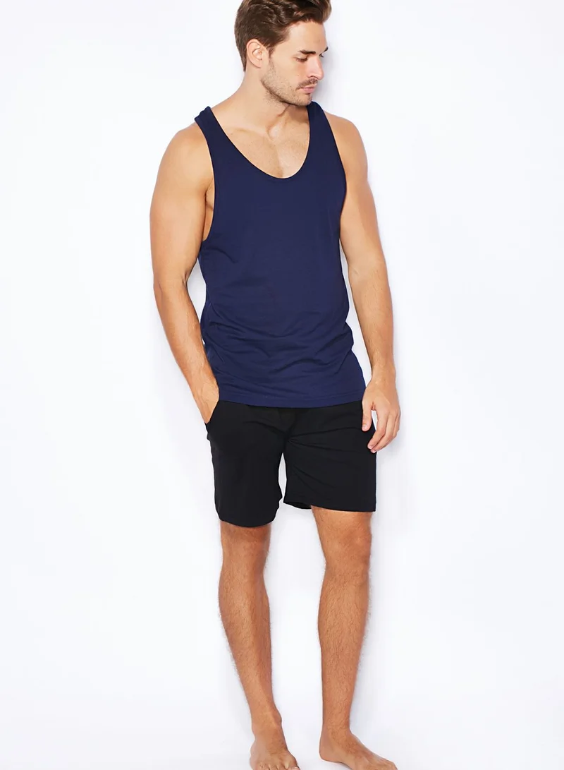 Lounge District Vest & Shorts Set