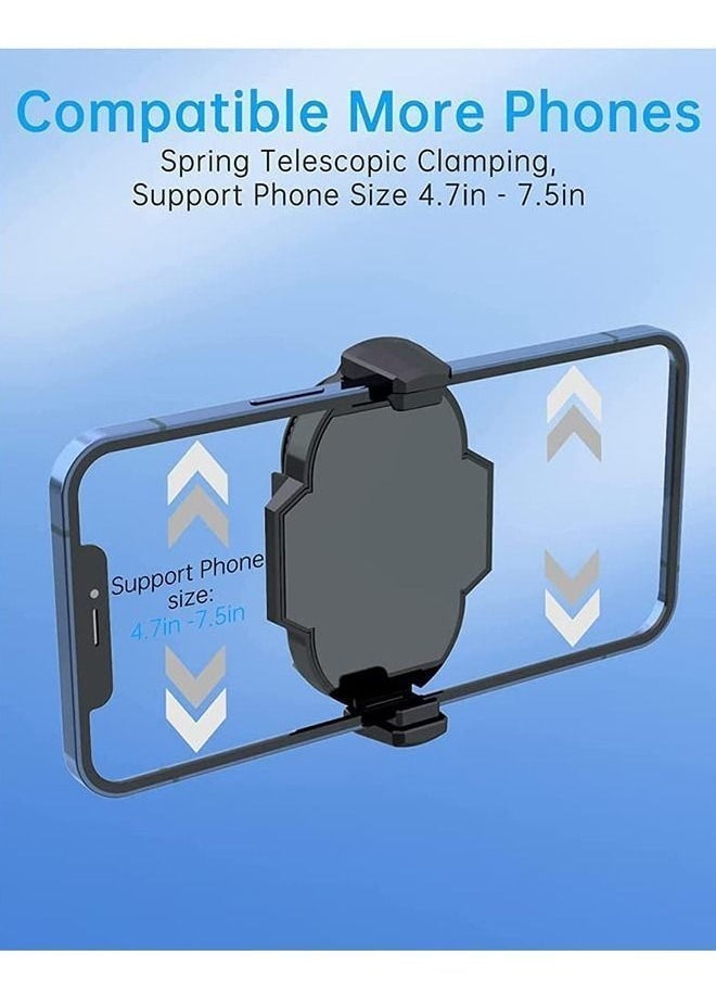 Semi Conductor Phone Cooler, Cellphone Radiator with Powerful Dual Cooling Chip,5500RPM,Fit for Gaming, Video Streaming, Suitable from 2.7 to 3.6 Inches Width,Black - Image 4