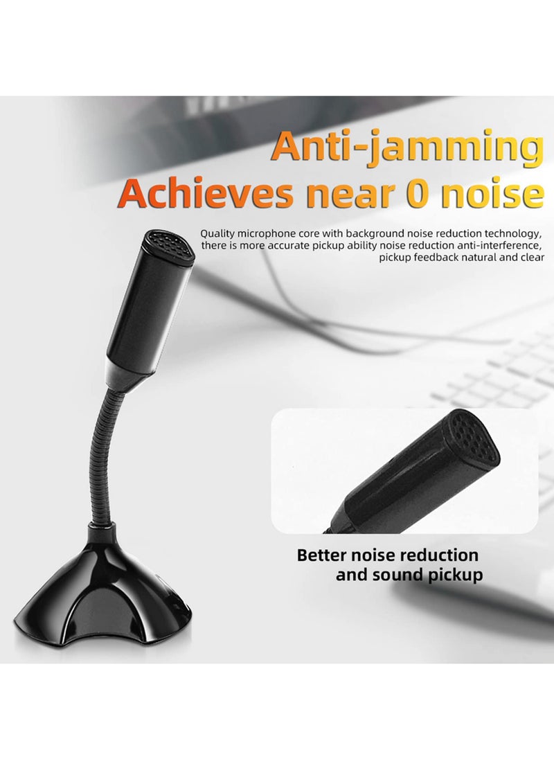 Generic 1pcs USB Condenser Microphone with Adjustable Stand - 100-16kHz Frequency Response, 1M Cable, Ideal for Studio, Gaming, and Streaming  - Image 5