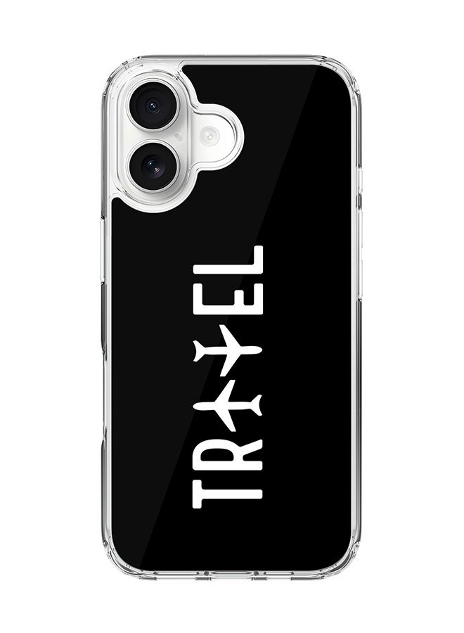 Stylizedd Classic Clear MagSafe Case for iPhone 17 , Hybrid Soft Case Flexible Edges Anti Drop TPU PC Gel Thin Transparent Cover [ Designed for iPhone 17 ] - Travel