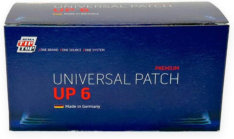 Rema Tip Top 50 UP6 Universal Tire Repair Patches - Square Blue Back - Image 5