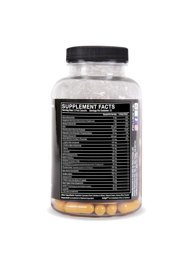 Ryno Power Endurance Stimulant-Free Energy Supplement Tablet 125 Tablets Orange - Image 3