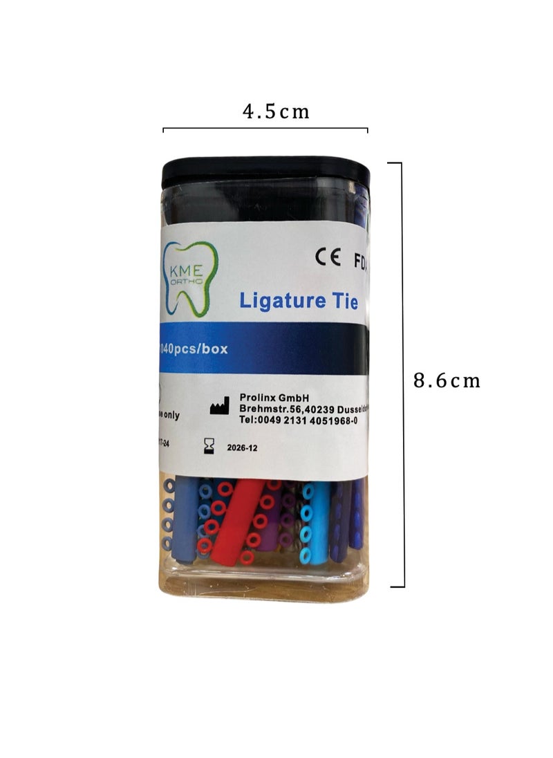 Ligature Ties Multi Color