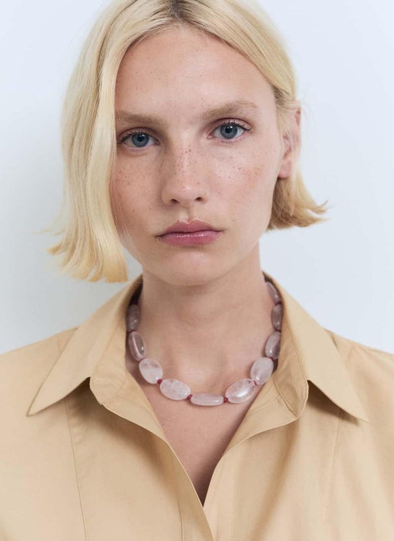 MANGO Collared A-Line Dress  - Image 4