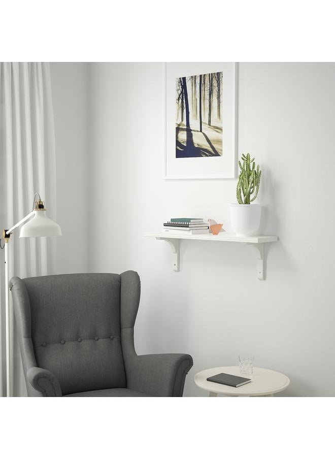 Wall Shelf, White, 80X20 Cm - pzsku/Z756CBB5CCBF4A17835E3Z/45/_/1732623199/4348dc2b-73cb-4aa5-97e3-237984c1f0ec