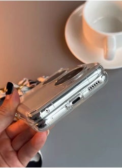 ماركة غير محددة مناسب لغطاء هاتف OPPO Find N3 القابل للطي المتقاطع اللؤلؤي الرفيع للغاية  - Image 4