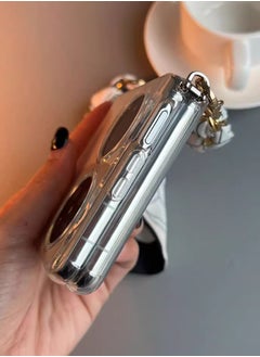 ماركة غير محددة مناسب لغطاء هاتف OPPO Find N3 القابل للطي المتقاطع اللؤلؤي الرفيع للغاية  - Image 5