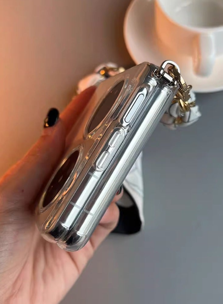 مناسب لغطاء هاتف OPPO Find N3 القابل للطي المتقاطع اللؤلؤي الرفيع للغاية - Image 5