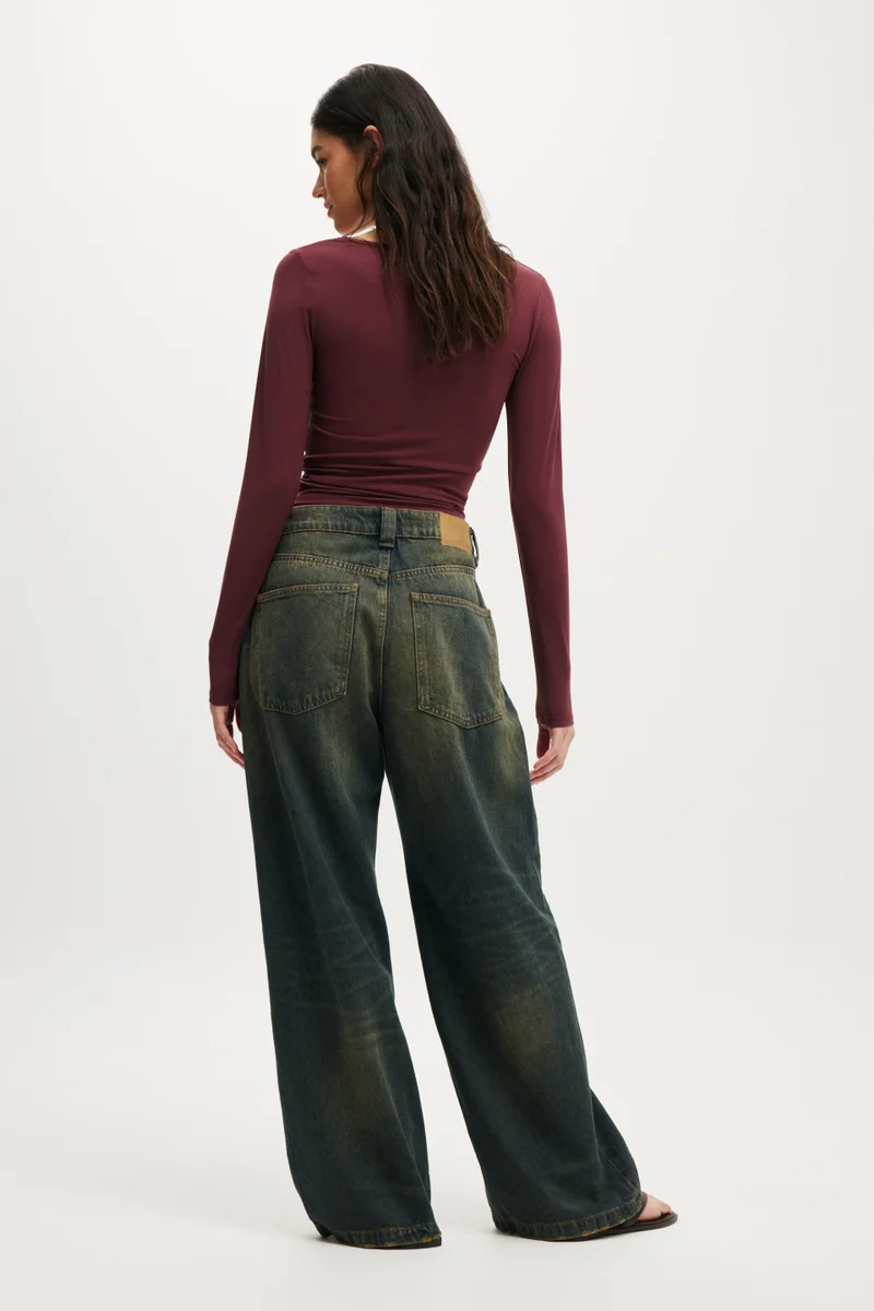 Cotton On Low Super Baggy Jean