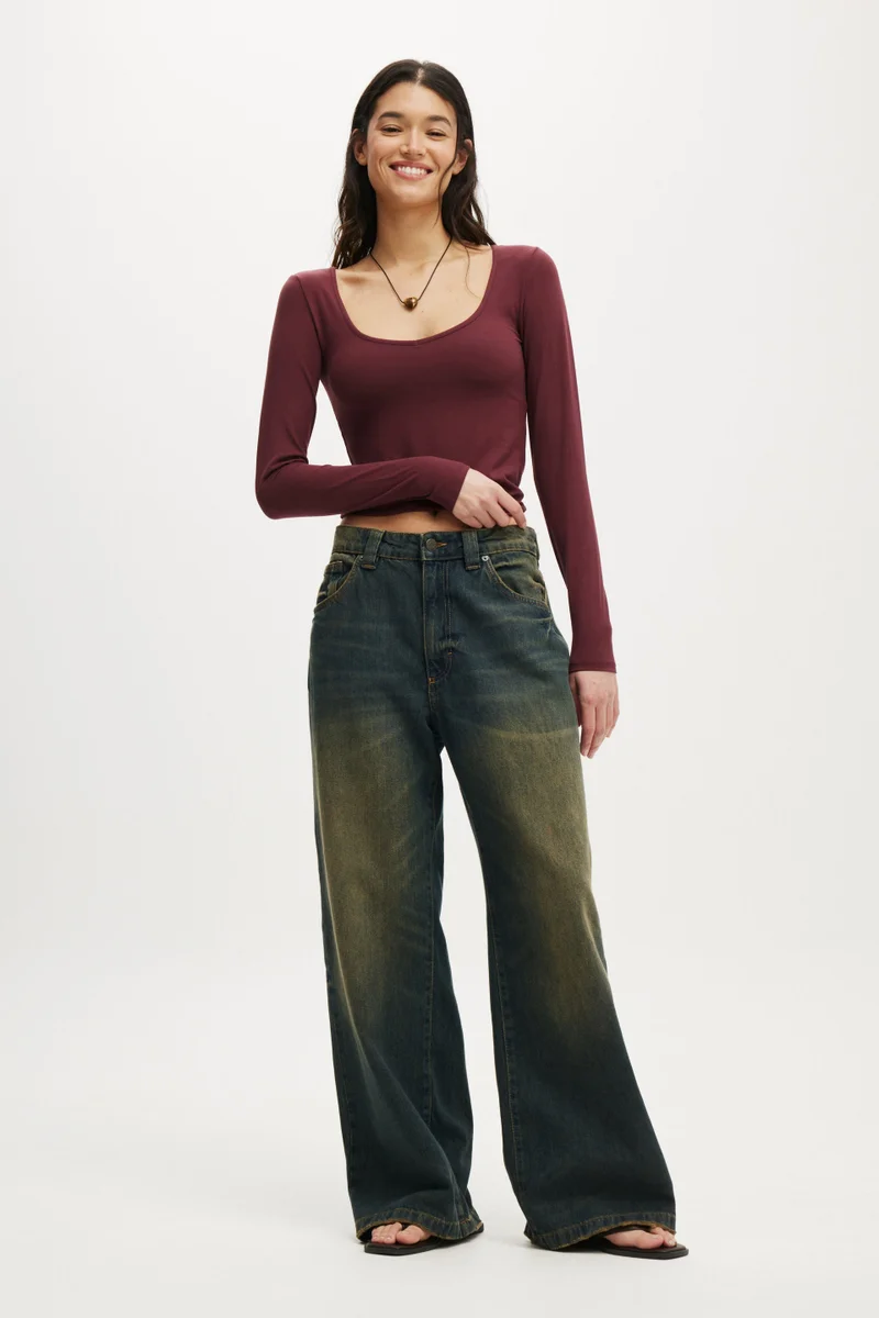 Cotton On Low Super Baggy Jean