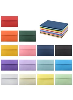 VANRA 150 Pack Colorful Envelopes For Invitations A9 Envelopes Bulk 5-3/4 X 8-3/4 For 5X8 Greeting Cards, Wedding Invitations, Photos (15 Assorted Colors)  - Image 1