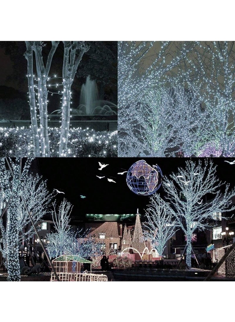 Generic USB-Powered Silvery Wire Fairy String Lights – 10m with 100 LEDs, 8 Lighting Modes, Remote Control – Perfect for Christmas, Weddings, Ramadan, Diwali, and Festive Home Decorations  - Image 2