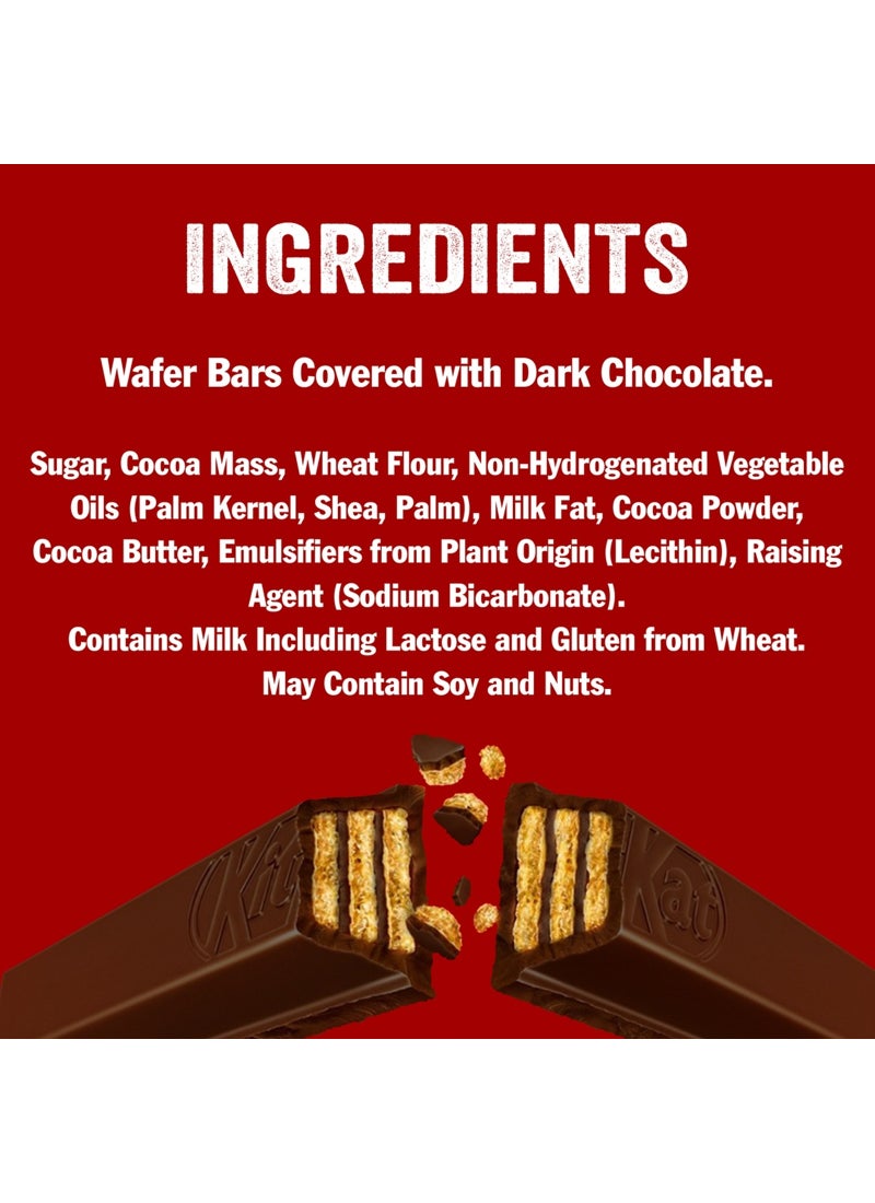 KitKat شوكولاتة داكنة 4 أصابع 36.5 جرام عبوة من 24 - Image 4