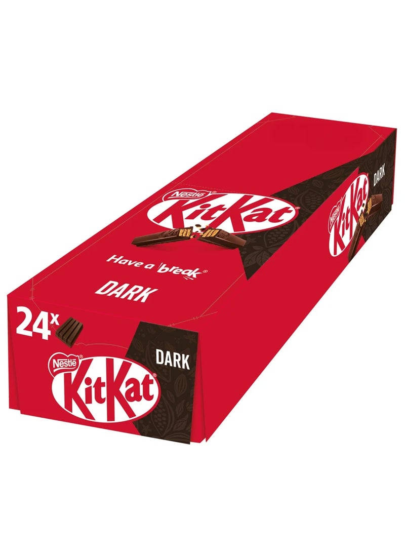 KitKat شوكولاتة داكنة 4 أصابع 36.5 جرام عبوة من 24 - Image 2