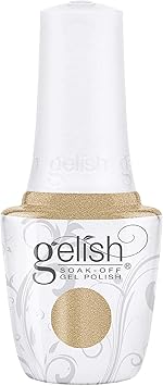Harmony Gelish Gelish Nail Polish Gilded In Gold Gold Metallic 15 ml - Image 1