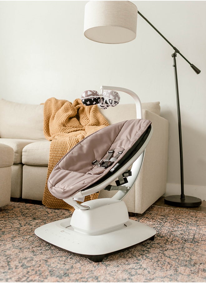 4moms Mamaroo 5 Model 1046 - Multi-Motion Baby Swing - Rosewood  - Image 4