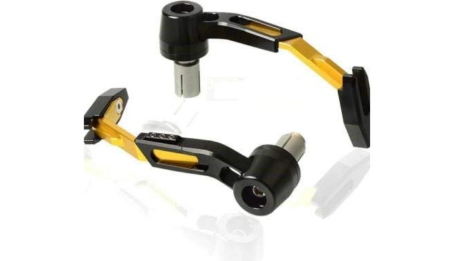 RANARP Motorcycle Adjustable Brake Clutch CNC Lever Protector Guard (Gold) - Image 2