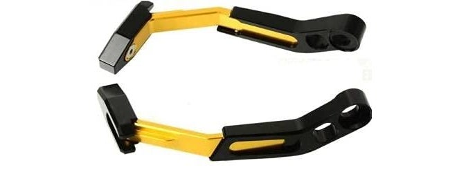 RANARP Motorcycle Adjustable Brake Clutch CNC Lever Protector Guard (Gold) - Image 3