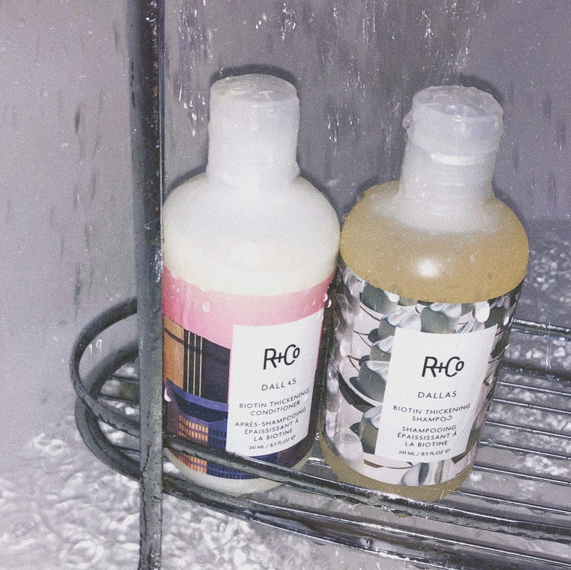 R+Co Dallas Biotin Thickening Shampoo + Conditioner Kit | Thickens, Nourishes + Strengthens | Vegan + Cruelty-Free | 17 Oz - Image 2