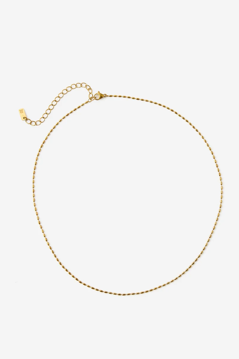 Waterproof Fine Chain Necklace