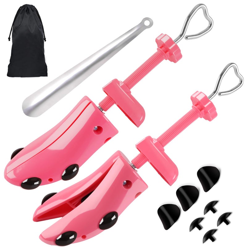 LANNEY Shoe Stretcher for Women & Men Wide Feet - Premium Shoe Expander Widener Stretch Length Width