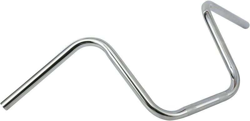 CELOMT 7/8'' Drag Ape Hanger Handlebar for Custom Motorcycles - Chrome (8 inch) - Image 4