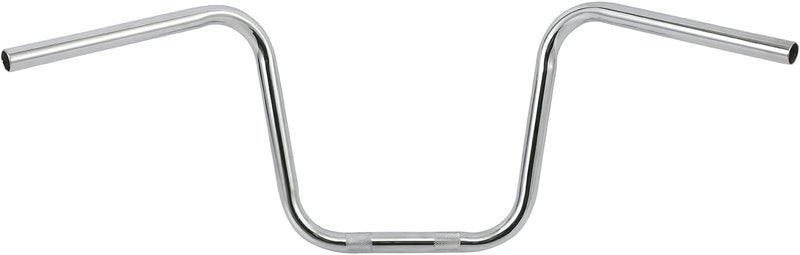 CELOMT 7/8'' Drag Ape Hanger Handlebar for Custom Motorcycles - Chrome (8 inch) - Image 1
