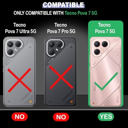 Casotec Travel Design Printed Silicon Soft TPU Back Case Cover for Tecno Pova 7 5G - Image 5