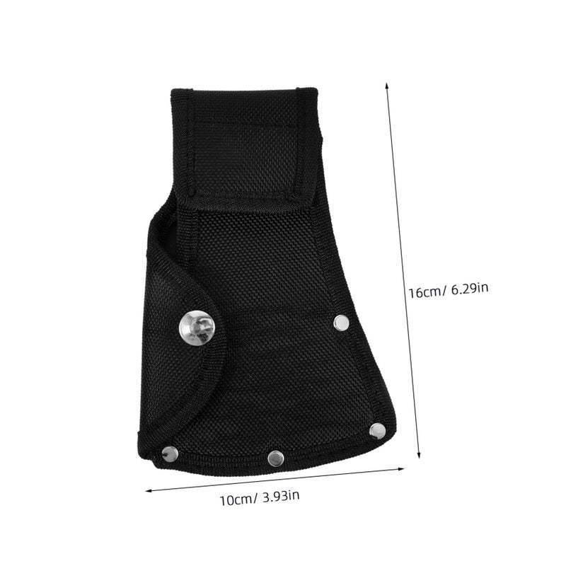 Heavy Duty Nylon Axe Head Cover For Camping Hatchet Hand Protection Black - Image 3