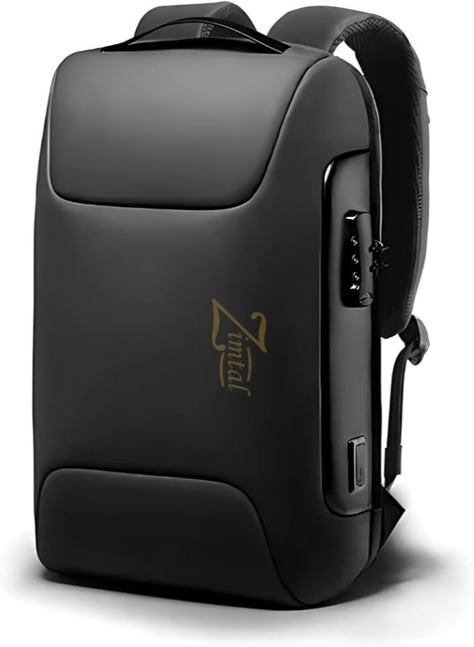 Zimtal Laptop Backpack Anti Theft USB Charging Laptop Bag Business Waterproof Backpack For Men College Travel Flight with USB Port Charging ＆ TSA Lock Fits For 15.6 Inch Laptop - Image 1