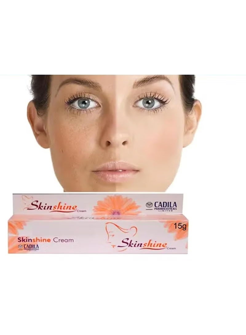 سكين كريم سكين شاين للندبات والبثور وحب الشباب وعلامات الحروق للوجه للجنسين 15 جرام