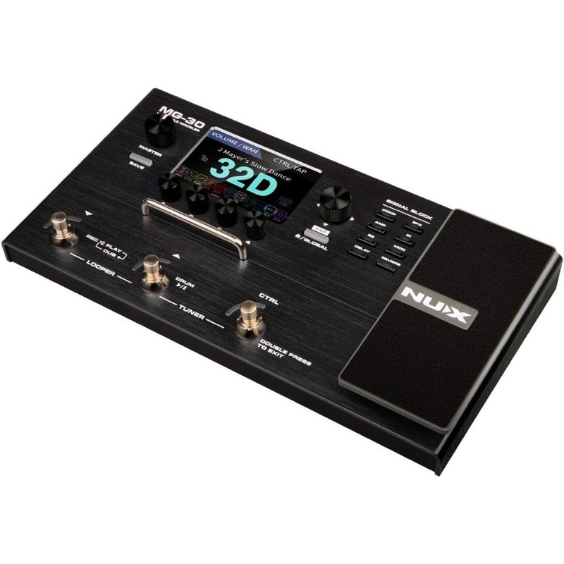 MG-30 Multi-Effects Modeling Guitar Effects Processor, Black - Image 5