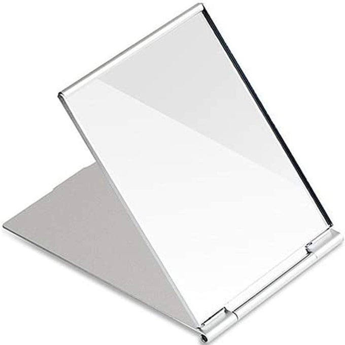 LITTLE TRAVEL MIRROR PORTABLE FOLDING MIRROR FOLDING POCKET COMPACT MIRROR LIGHTWEIGHT SMALL TABLETOP MIRROR FOR TRAVELLING AND MAKE UP 115X8X025CM