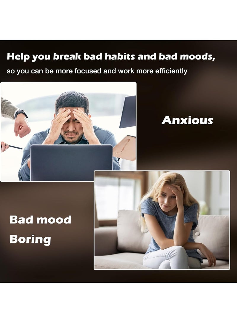 عام لعبة تخفيف التوتر للكبار، سبينر معدني بدفع-سحب دوار، هدية عيد ميلاد أو مكتب للأب، الزوج أو الحبيب - Image 3