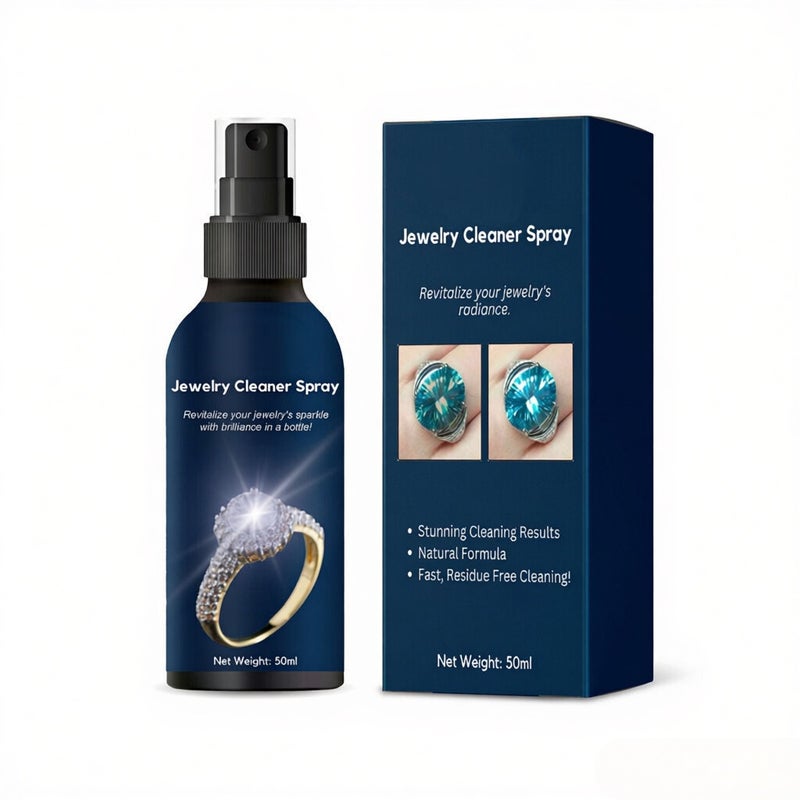 Jewelry cleaning spray, jewelry cleaner spray, jewelry cleaner applies to all jewelry, rust jewelry cleaner, fast jewelry cleaning spray 50ML - Image 1