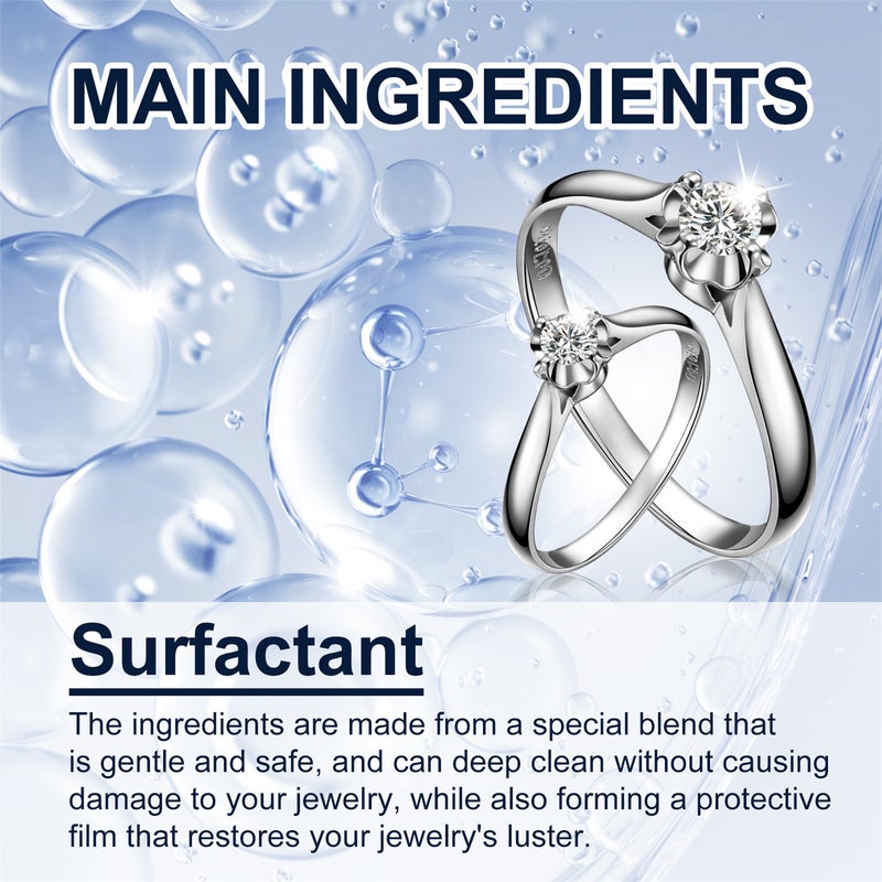 Jewelry cleaning spray, jewelry cleaner spray, jewelry cleaner applies to all jewelry, rust jewelry cleaner, fast jewelry cleaning spray 50ML - Image 3