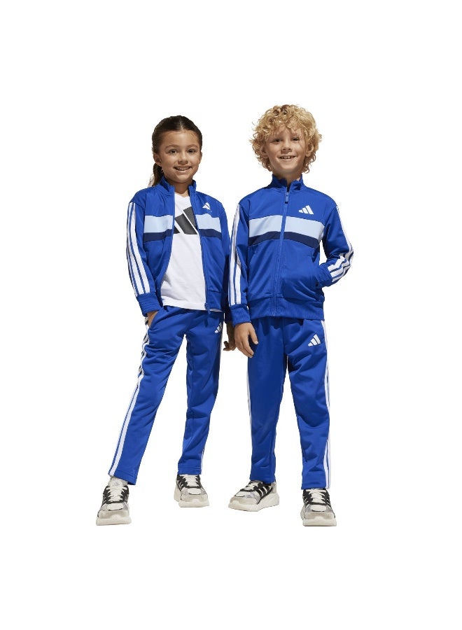 Adidas Lk 3S Tib Ts Blue Training Suits For Kids 3-4Y - Image 1