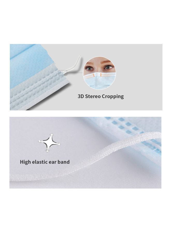 NIBEMINENT 10-Piece Disposable Face Mask Set - Image 3