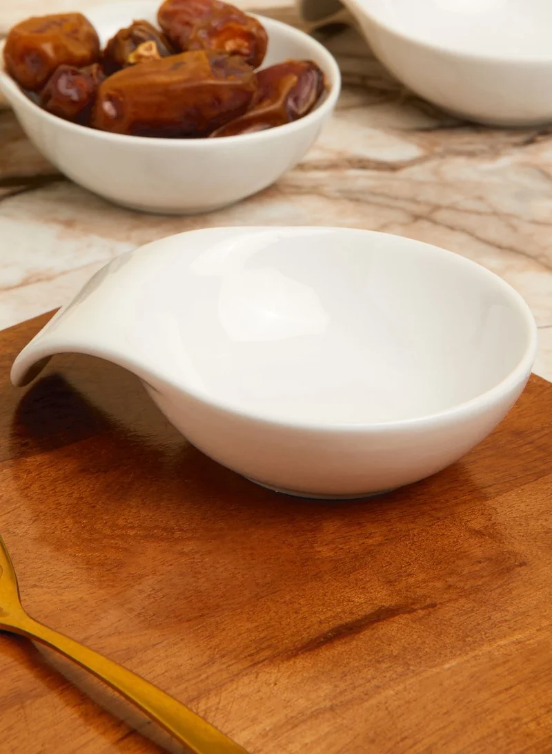 Premier Set of 4 White Porcelain Serving Dishes
