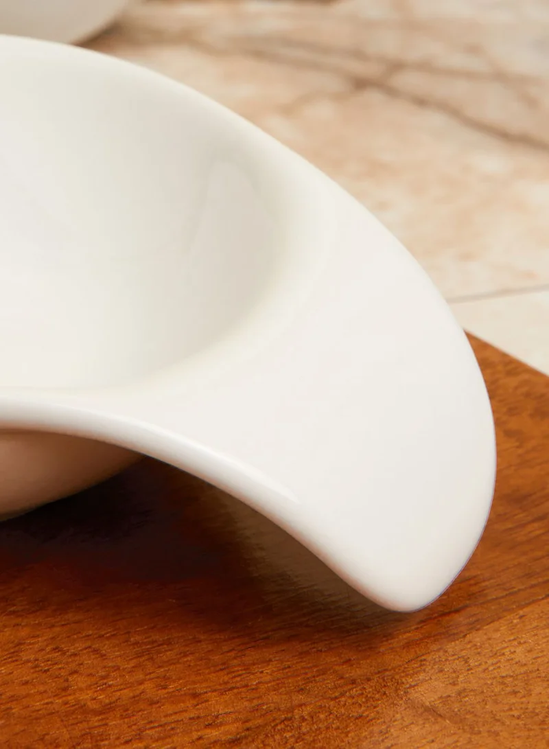 Premier Set of 4 White Porcelain Serving Dishes