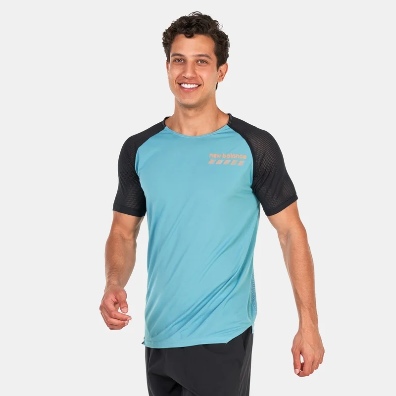New Balance Men's Printed Accelerate Pacer T-Shirt