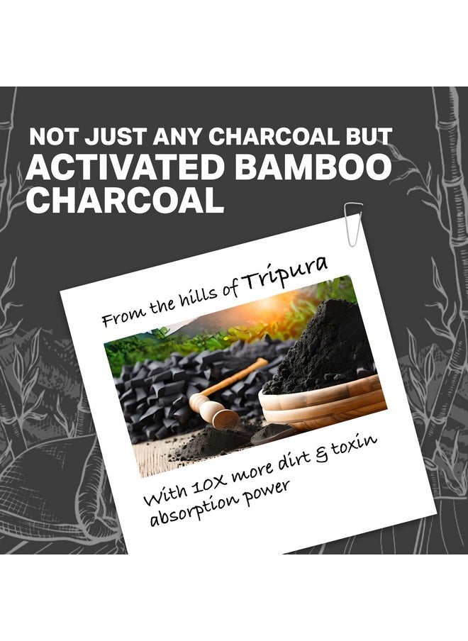 BOMBAY SHAVING COMPANY Charcoal Face Wash, Fights Pollution And Acne, Oil Control For Men & Women - 100G  - Image 3