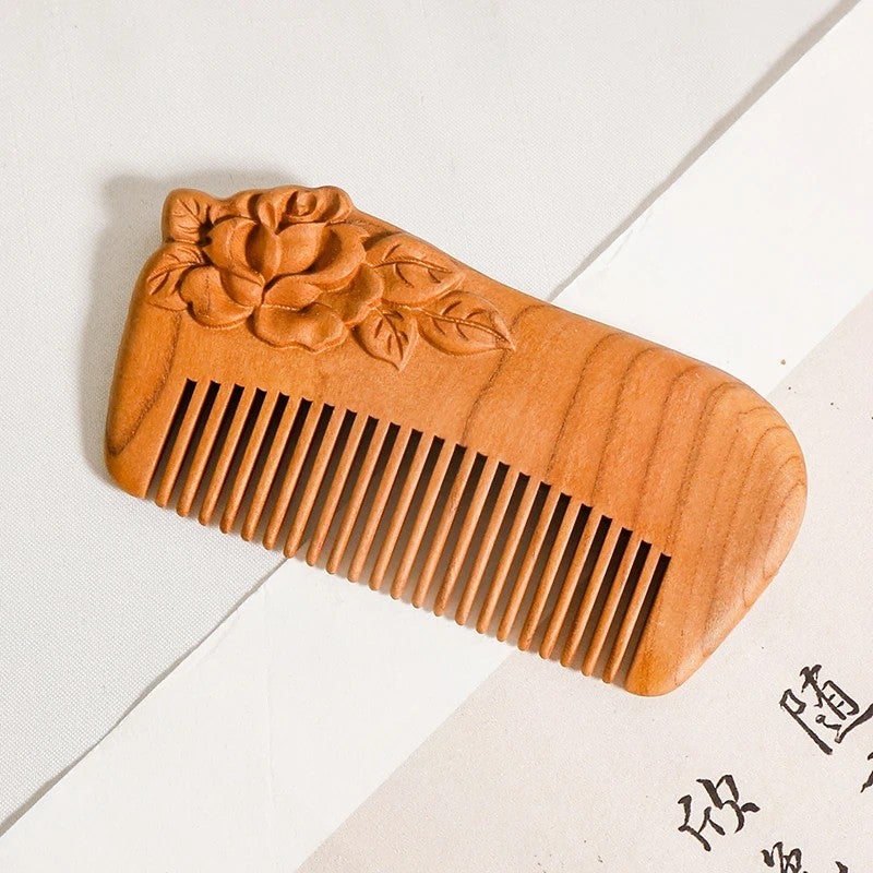Bluejw Handmade Wooden Hairbrushes: Creative Combs with Classic Wood Handle for Fashionable Home Use - Image 5