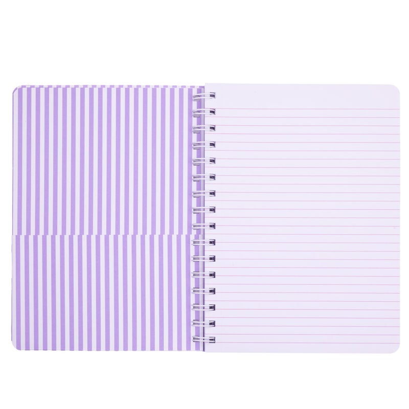 Lilly Pulitzer Hardcover Mini Spiral Notebook, 8.5" x 6.5" Small Journal with 160 College Ruled Pages, Secret Escape - Image 2