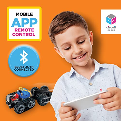 Circuit Cubes Space Rovers Kit – Remote Control Robotics Kit - STEM Learning Toy for Kids Age 8 and Up - Image 3