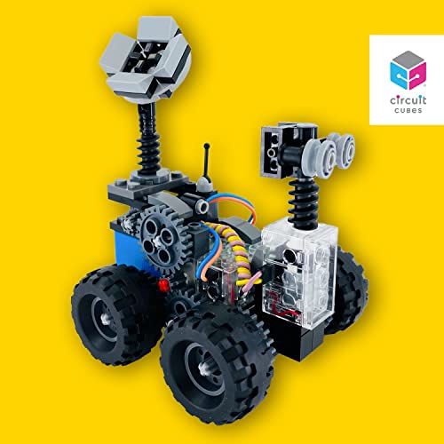 Circuit Cubes Space Rovers Kit – Remote Control Robotics Kit - STEM Learning Toy for Kids Age 8 and Up - Image 5